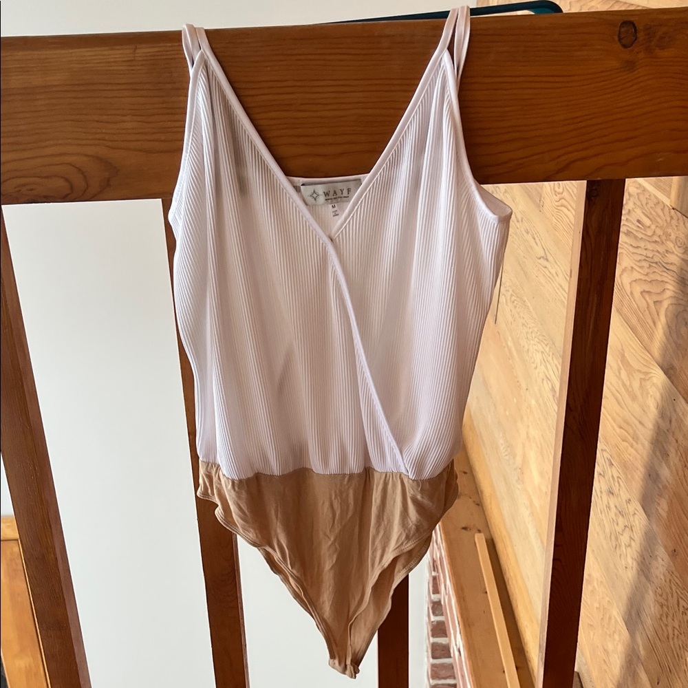 Wayf White Bodysuit
